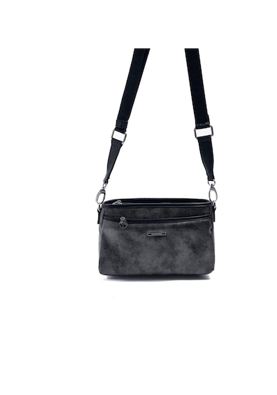 Silver & Polo Silver Polo Kadın Çapraz Çanta Sp1184-m86 Gümüş-siyah