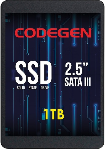 CODEGEN 1TB CDG-1TB-SSD25 560- 500MB/s SSD SATA-3 Disk