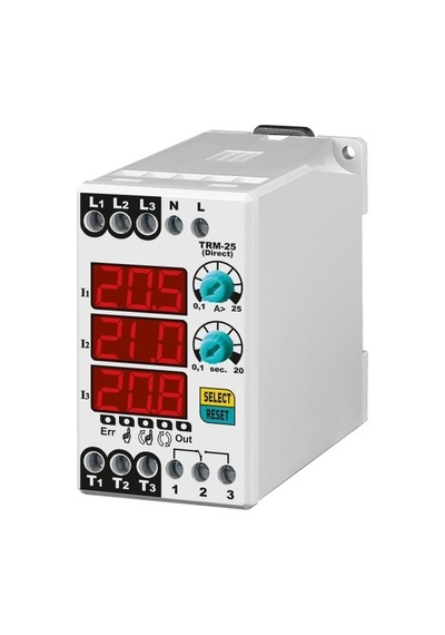 Tense Trm-25 220vac,0.1..25a,ray,dijital Termik