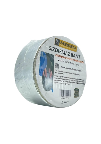 Meşem 48mm X 2mt Sızdırmazlık Bant Sakız Bant Çamur Bant Kod:4522
