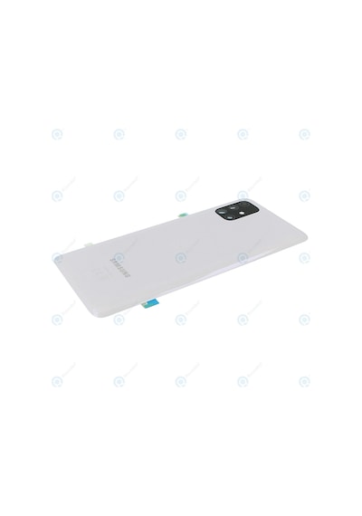 Byr Samsung Galaxy M51 Uyumlu Pil Kapak Sm-m515f Lens Hariç - Beyaz