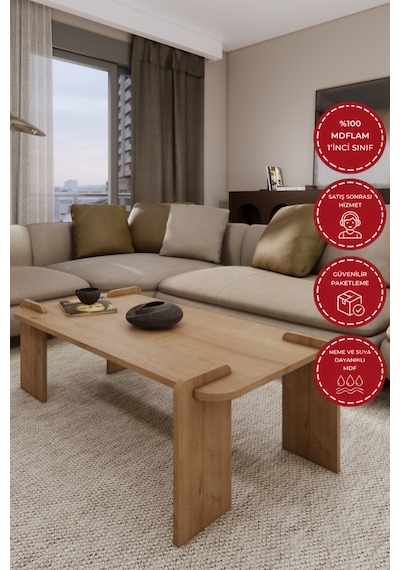 Odaco Fuji Modern Premium Oval Ayaklı %100 Mdflam Salon Orta Sehpa 120x60x40 Cm Safir Meşe Odaco Fuji Modern Premium Oval Ayaklı %100 Mdflam Salon Orta Sehpa 120x60x40 Cm Safir Meşe