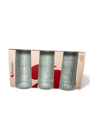 Dunes Meşrubat Bardağı 3lü 410 Cc Şeffaf