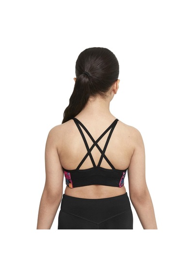 Nike G Nk Indy Bra Iconclash Çocuk Siyah Günlük Stil Sporcu Bra-Dm8432-010