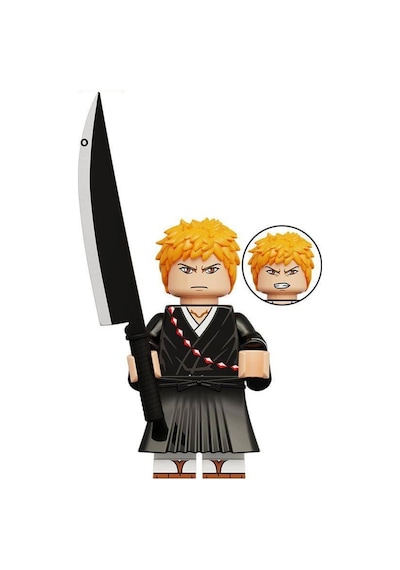 Bleach Anime Mini Figür Ichigo Kurosaki M-421