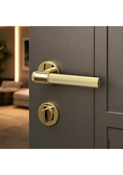 System Axel-l Kapı Kolu Gold/altın Renk Ha212ro12 Gl