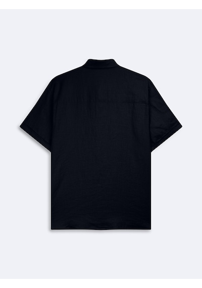 LTB Keten Basic Lacivert Gömlek