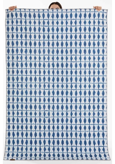 Kaşmir Halı Dekoratif Art Trend Santroni Çift Taraflı 160X230 CM Salon Mutfak Halısı Yolluk Kilim