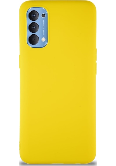 Oppo Reno 4 Kilif Soft Premier Renkli Silikon Kapak 490227948
