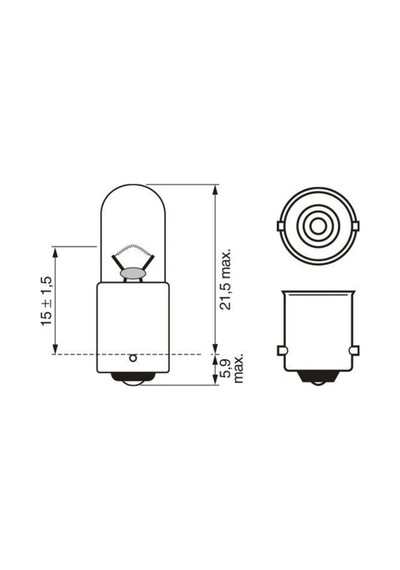 Bosch  12V 53 Ampul 4W N11.4273