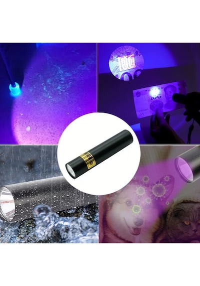 River World Uv Mor Işık El Feneri Usb İle Şarj Olan Oje Kurutucu Çok Renkli