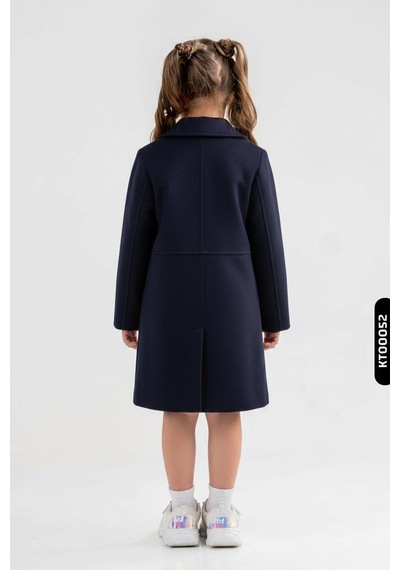 Xo Kids Kız Çocuk Kaban 8-12 Yaş 1056 Lacivert