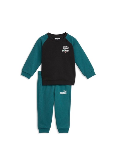 Puma 69329041 Super Crew Set Unisex Çocuk Eşofman Takımı Çok Renkli