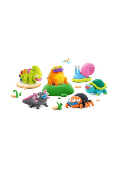 Hey Clay Yaratıcı Kil Seti - Exotic Pets