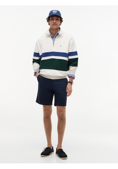 Tommy Hilfiger Dover 8 Inc Ess Twıll Short Erkek Mavi Şort - Mw0mw42352