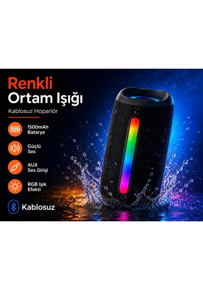 B37 Taşınabilir Şarjlı Hoparlör Su Geçirmez Bluetooth Aux Giriş Rgb Işık Efekti 1500mah Batarya Ses Sistemiz Ses Bombası Müzik Kablosuz Hoparlörextra Bass Ses Bombası Bluetooth Kablosuz Hoparlör B37 Taşınabilir Şarjlı Hoparlör Su Geçirmez Bluetooth Aux Giriş Rgb Işık Efekti 1500mah Batarya Ses Sistemiz Ses Bombası Müzik Kablosuz Hoparlörextra Bass Ses Bombası Bluetooth Kablosuz Hoparlör