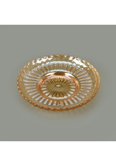 Kitchen Anafor 6'lı Çay Tabağı - Altın - 12 Cm Renkli