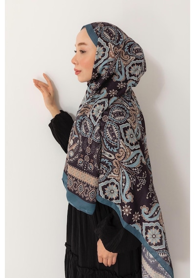 Mimiyum Soft Şal-klasik Etnik Desen - Model 9 Çok Renkli