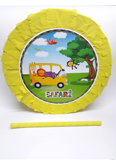 Sarı Safari Pinyata + Sopa