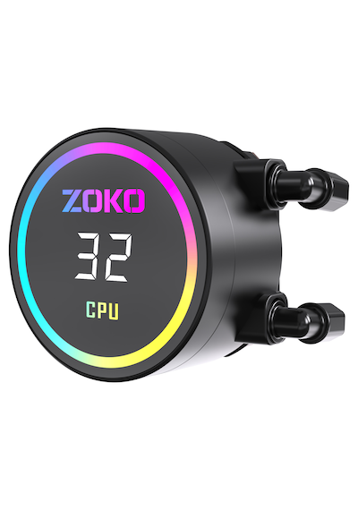 Zoko Twıst 240 Siyah 240mm Argb Fanlı Sıvı Soğutma 240 MM