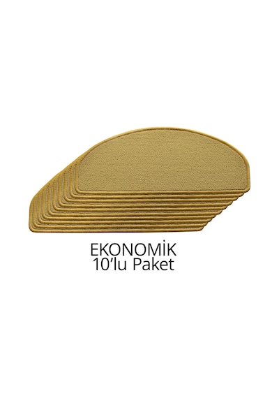 Stepmat Bukle Halıdan Ekonomik Basamak ve Merdiven Paspası 10'lu