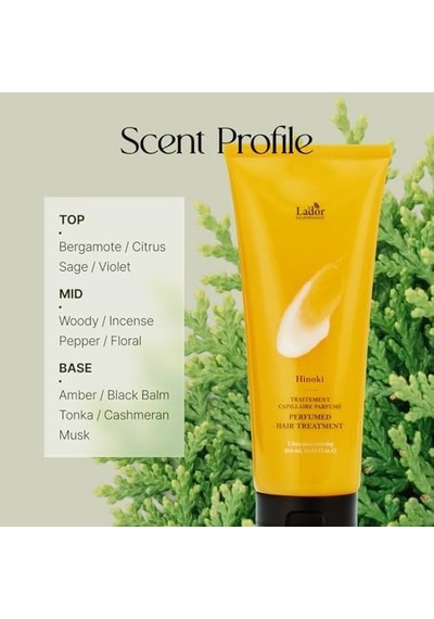 Lador Parfümlü Yoğun Saç Bakım Maskesi Lador Perfumed Hair Treatment Hinoki 380 Ml 20431800
