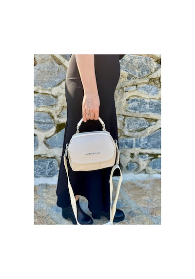 Just Polo Kadın Yeni Sezon Yumuşak Deri Şal Detaylı Ayarlanabilir Askılı Şık El Ve Omuz Çantası Shopper Taş 91134650