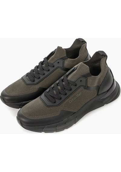 Calvin Klein Low Top Lace Up Knıt Yeşil