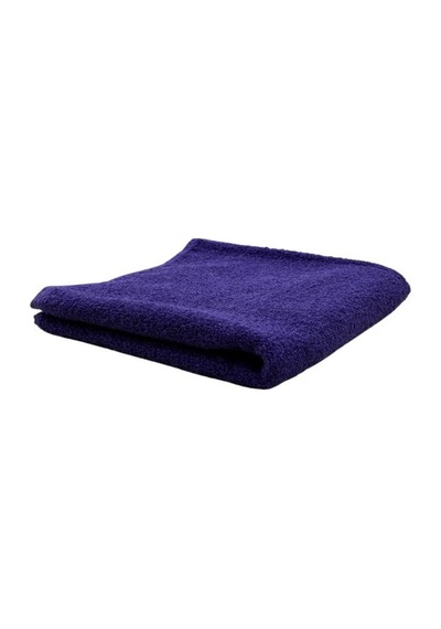 Kuaförler İçin Yüksek Emici A Kalite Baş Havlusu 90x50 Cm Mor Siyah