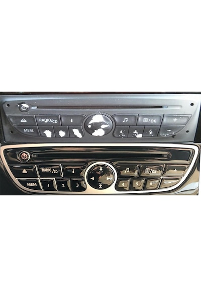 Renault Megane 3 Teyp Tuş Takımı (554124472)
