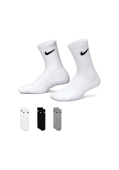 Nike Nıke Kıds Basıc Pack Crew Socks 3lü Çorap Un0027 W2f W2f Çok Renkli