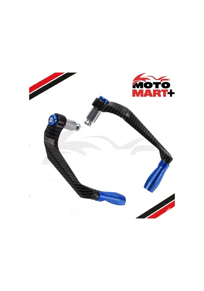 Honda Pcx160 Karbon Desenli Manet Koruma Mavi Mktr0119