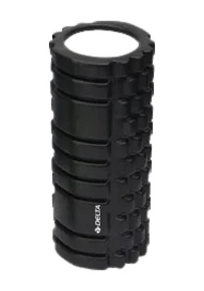 Delta Pgts-5920 Yüksek Yoğunluk Orta Sert Foam Roller Masaj Köpüğü Siyah Siyah