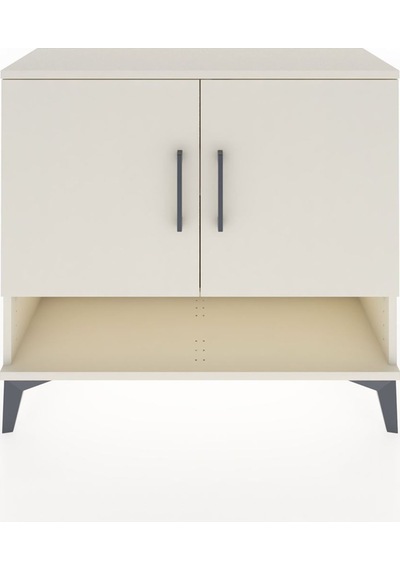 Arges Şifonyer 2 Raflı 2 Kapaklı 88x30x80 Aytaşı-aytaşı Aytaşı