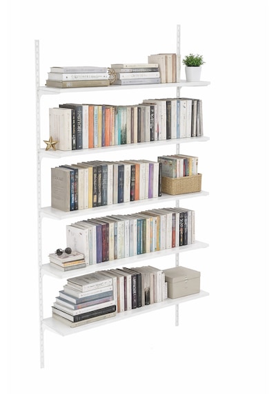 5 Katlı Dekoratif Kitaplık Rafı - Beyaz Renkli, Duvar Rafı, Dekoratif Raf, 30x60x60 Cm Beyaz 5 Katlı Dekoratif Kitaplık Rafı - Beyaz Renkli, Duvar Rafı, Dekoratif Raf, 30x60x60 Cm Beyaz