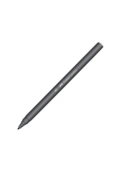 Faber-castell Mavi Keçeli Kalem 1 Adet Su Bazlı Mürekkep İle İnce Uçlu Çizim İçin