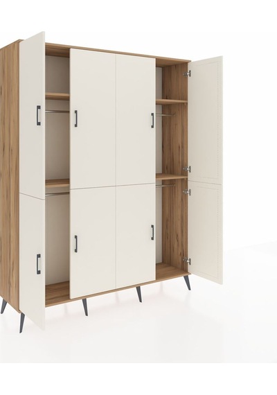 Hyperion Gardrop 4 Raflı 8 Kapaklı 4 Askılı 176x44x221 Çam-aytaşı/çam Aytaşı/çam Hyperion Gardrop 4 Raflı 8 Kapaklı 4 Askılı 176x44x221 Çam-aytaşı/çam Aytaşı/çam