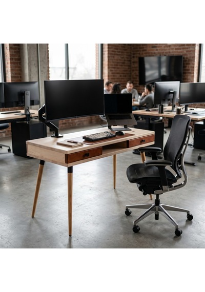 Mobenta Modest Desk: Masif Çalışma & Laptop Masası 2 Çekmece 1 Bölme - 120x60 Bz-bk Krem-bakır Mobenta Modest Desk: Masif Çalışma & Laptop Masası 2 Çekmece 1 Bölme - 120x60 Bz-bk Krem-bakır