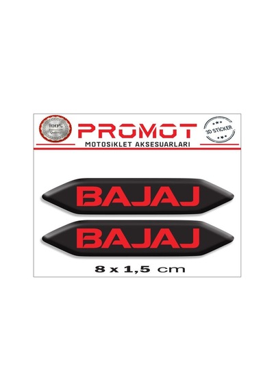 Bajaj Damla Logo Sticker 02 Diğer
