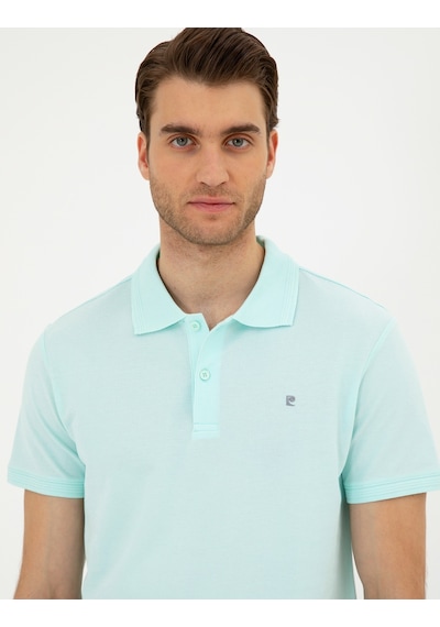 Pierre Cardin Erkek Su Yeşili Tişört Basic 50291625-vr048 Su Yeşili