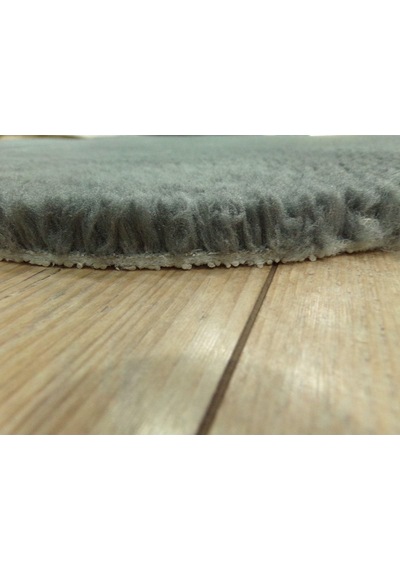 Balat Halı Dekoratif Koyu Gri Peluş Yumuşak Papatya Desen Halı Karışık, Çok Renkli