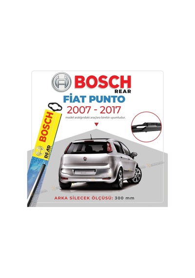 Bosch  Rear Fiat Punto 2007 - 2017 Arka Silecek - H301