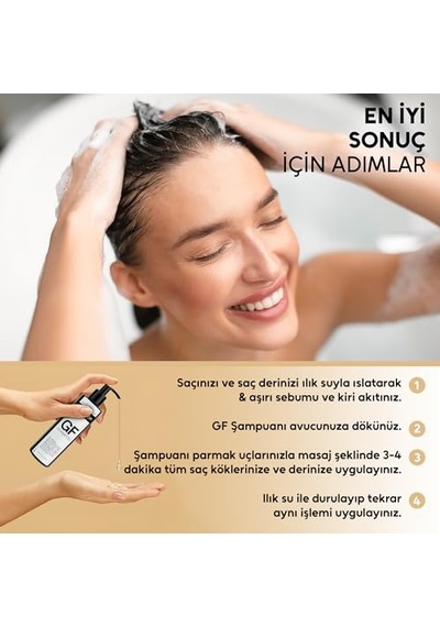 Shampoo 250ml X 3 750ml Saç Kalınlaştırıcı Anti-hair Loss