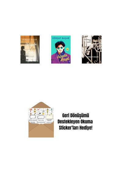 Aklımda Hep Sen + Aslında Hayal + Konuştuğumuz Gibi Uzaklara + Okuma Sticker'ları
