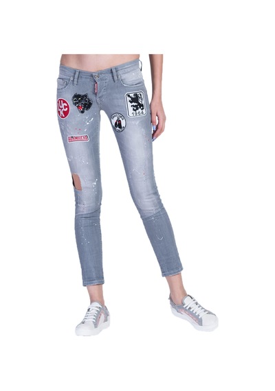 Dsqotheq Gri Denim Jean Kadin 00 Gri
