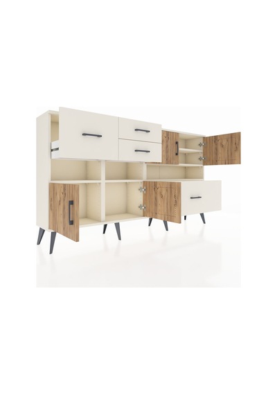 Arges Konsol 5 Raflı 4 Çekmeceli 4 Kapaklı 176x30x99 Aytaşı-çam/aytaşı Atlas Çam/aytası - Aytası Arges Konsol 5 Raflı 4 Çekmeceli 4 Kapaklı 176x30x99 Aytaşı-çam/aytaşı Atlas Çam/aytası - Aytası