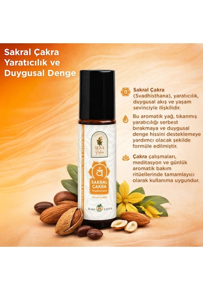 Aromaterapi 7 Çakra Yağ Seti 7 X 10 Ml Ritüel Seti