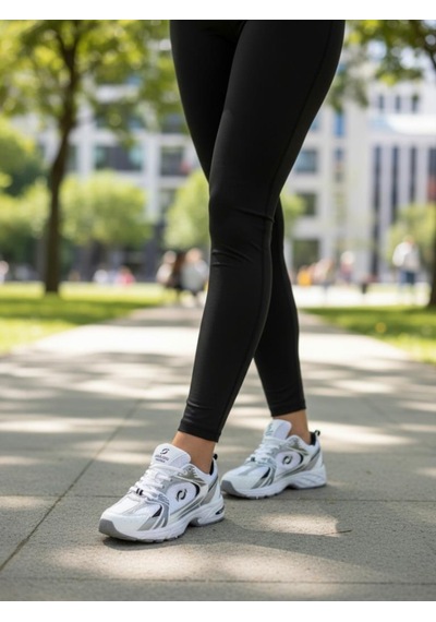 530 Kadın Beyaz Gümüş Ortopedik Triko Yürüyüş Spor Ayakkabısı, Günlük Sneaker Beyaz-gümüş 530 Kadın Beyaz Gümüş Ortopedik Triko Yürüyüş Spor Ayakkabısı, Günlük Sneaker Beyaz-gümüş