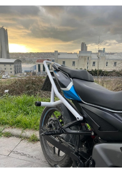 Bajaj Ns125&ns200 Arka Koruma Demiri Beyaz