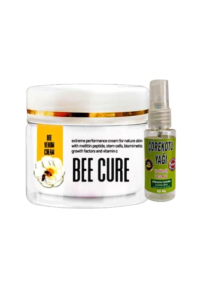 Becure Cream 100 Ml Teskin Kremi + Çörek Otu Yağı Teskin Yağı 30 Ml